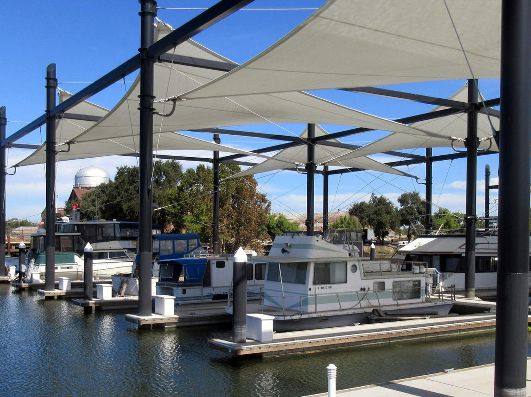 Downtown Stockton Marina and Joan Darrah Promenade-斯托克顿必去景点