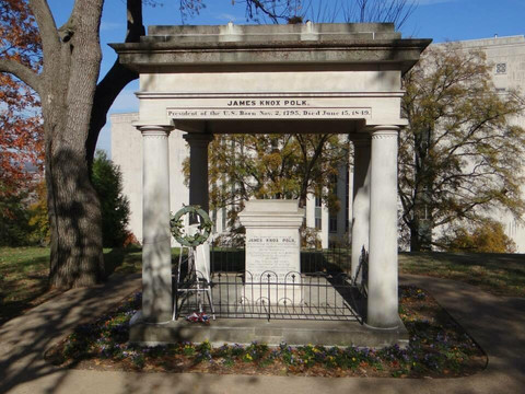 President James K Polk Tomb-纳什维尔必去景点