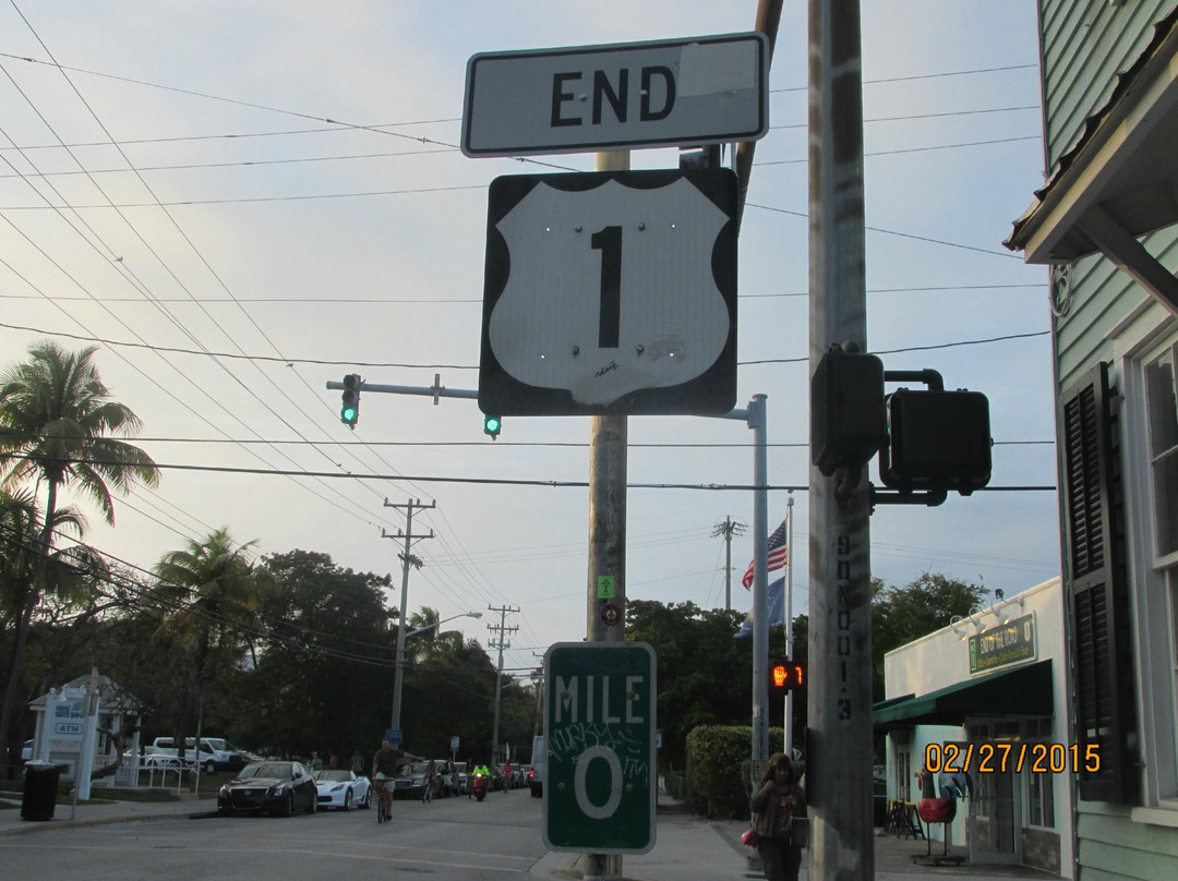 US 1 Mile Marker 0景点图片