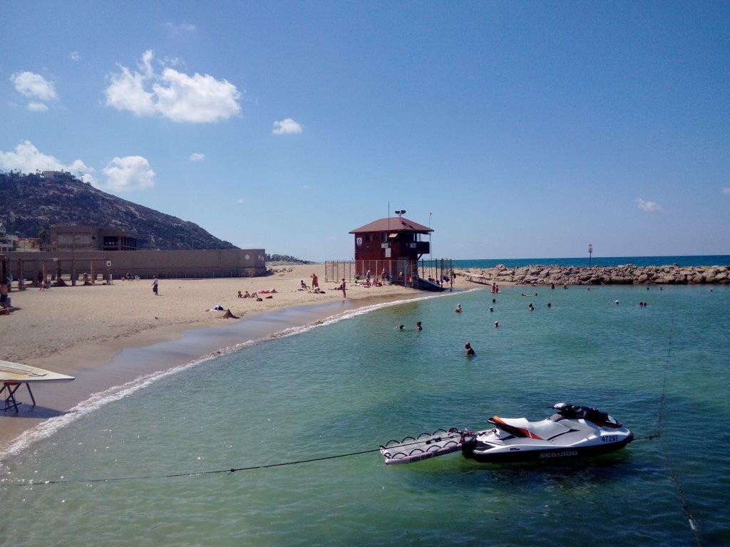 Bat Galim Beach-Haifa必去景点