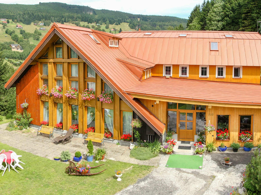 Velka Upa酒店住宿-Penzion u Veselych