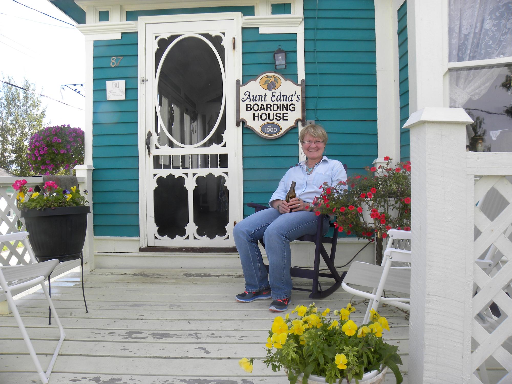 Aunt Edna's Boarding House B&B-浴室