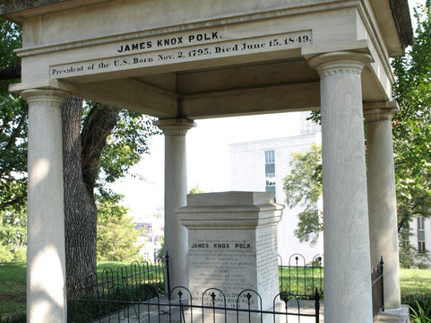 President James K Polk Tomb-纳什维尔必去景点