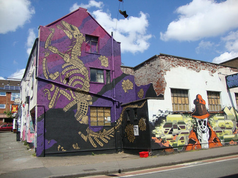 Bristol Street Art Tours-布里斯托尔必去景点
