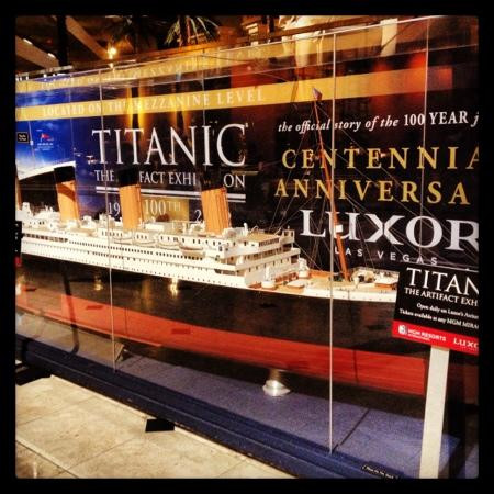 泰坦尼克文物展-拉斯维加斯必去景点
