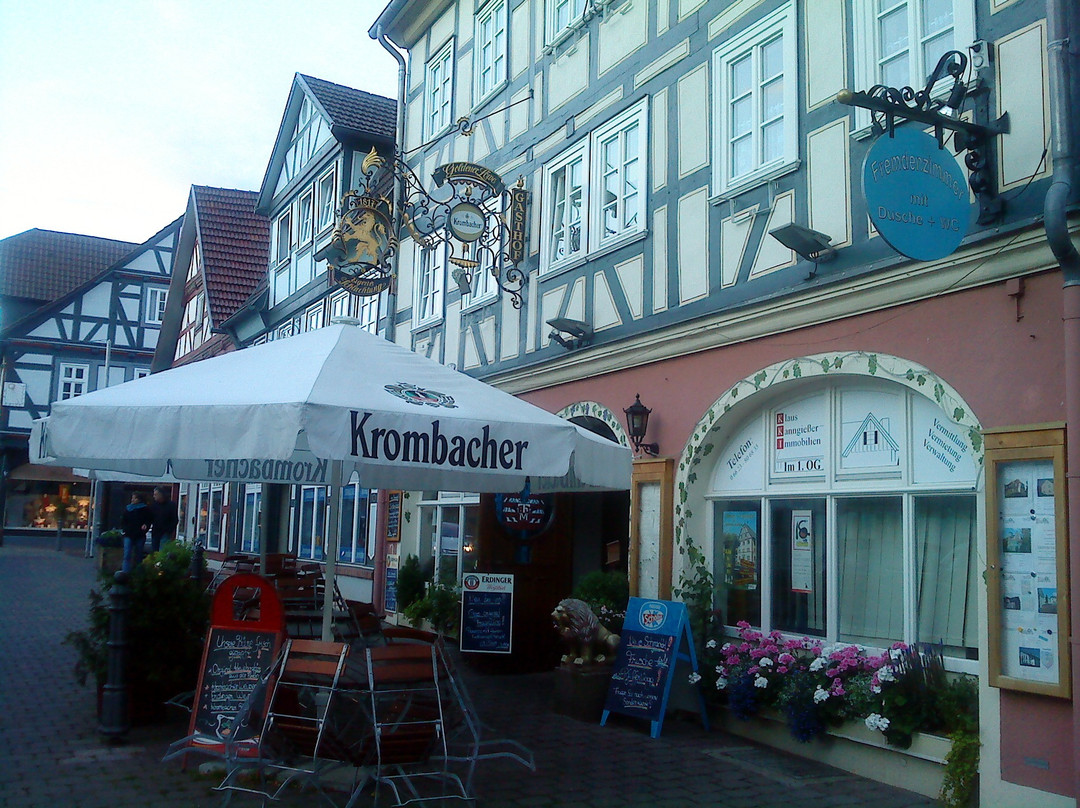 Rotenburg an der Fulda酒店住宿-Goldener Loewe