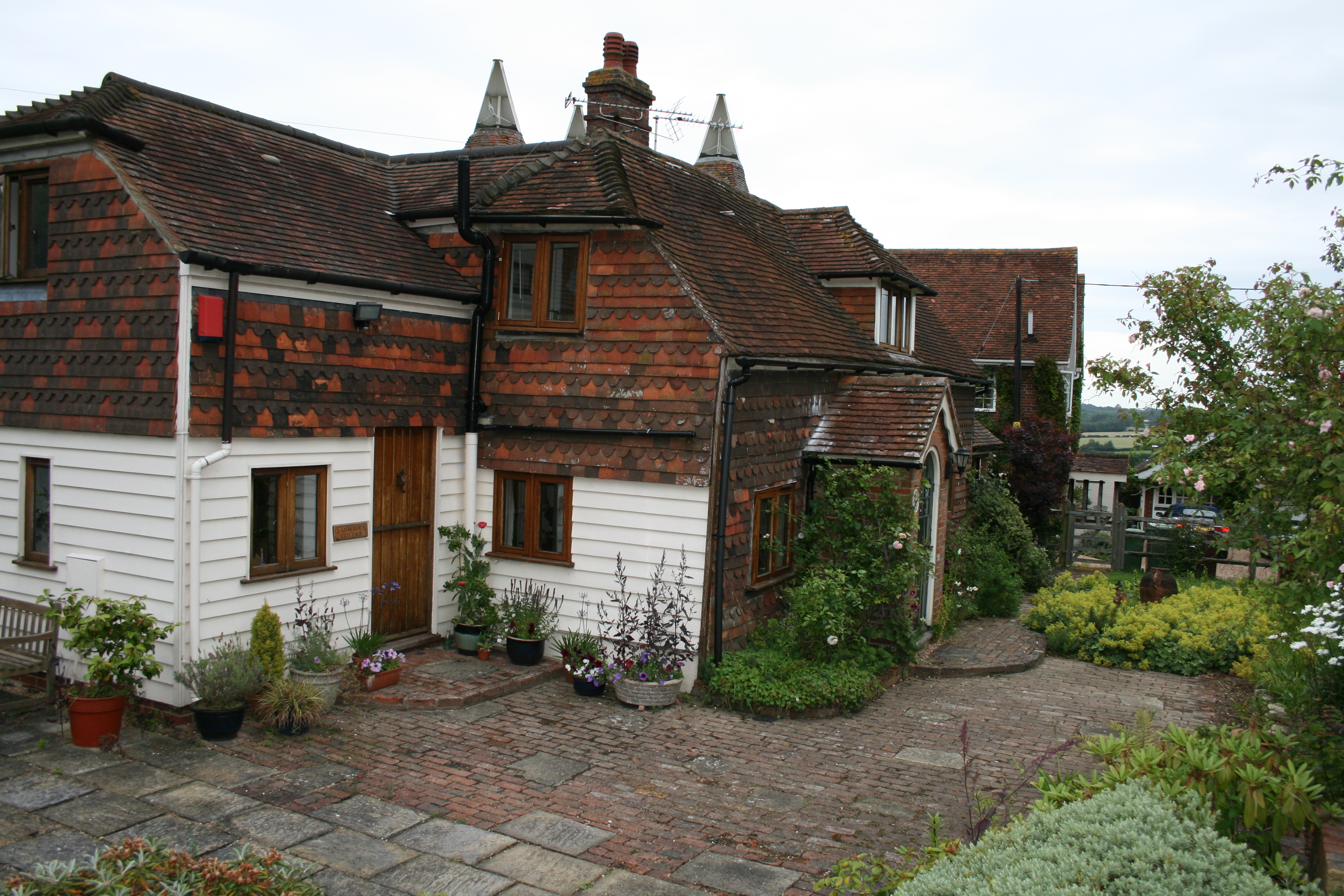 Lamberden Cottage B&B-浴室