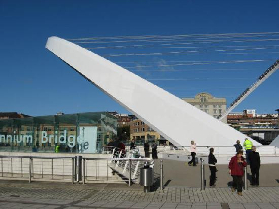 Gateshead Millenium Bridge-盖茨黑德必去景点