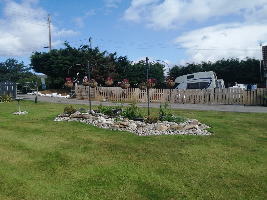 Brora Caravan and Motorhome Club Campsite