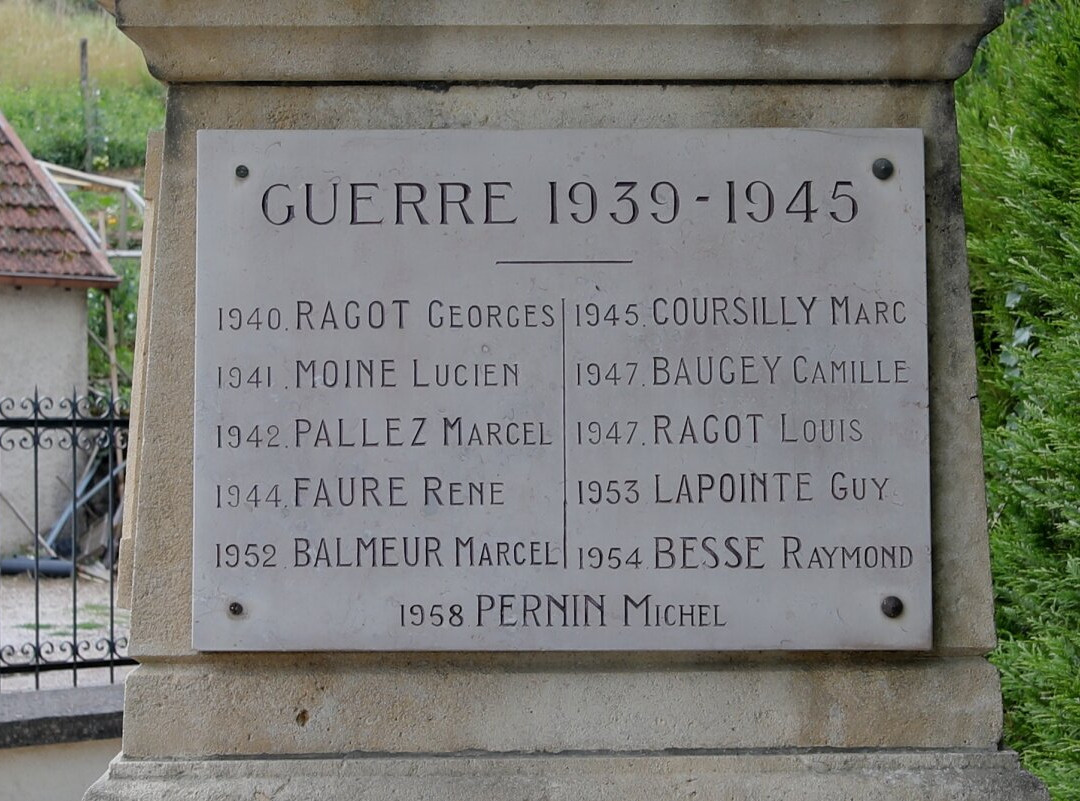 Monument Aux Morts De Bucey Les Gy景点图片