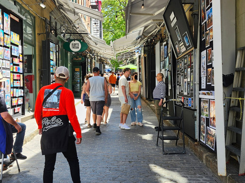 Rue du Tresor-魁北克市必去景点