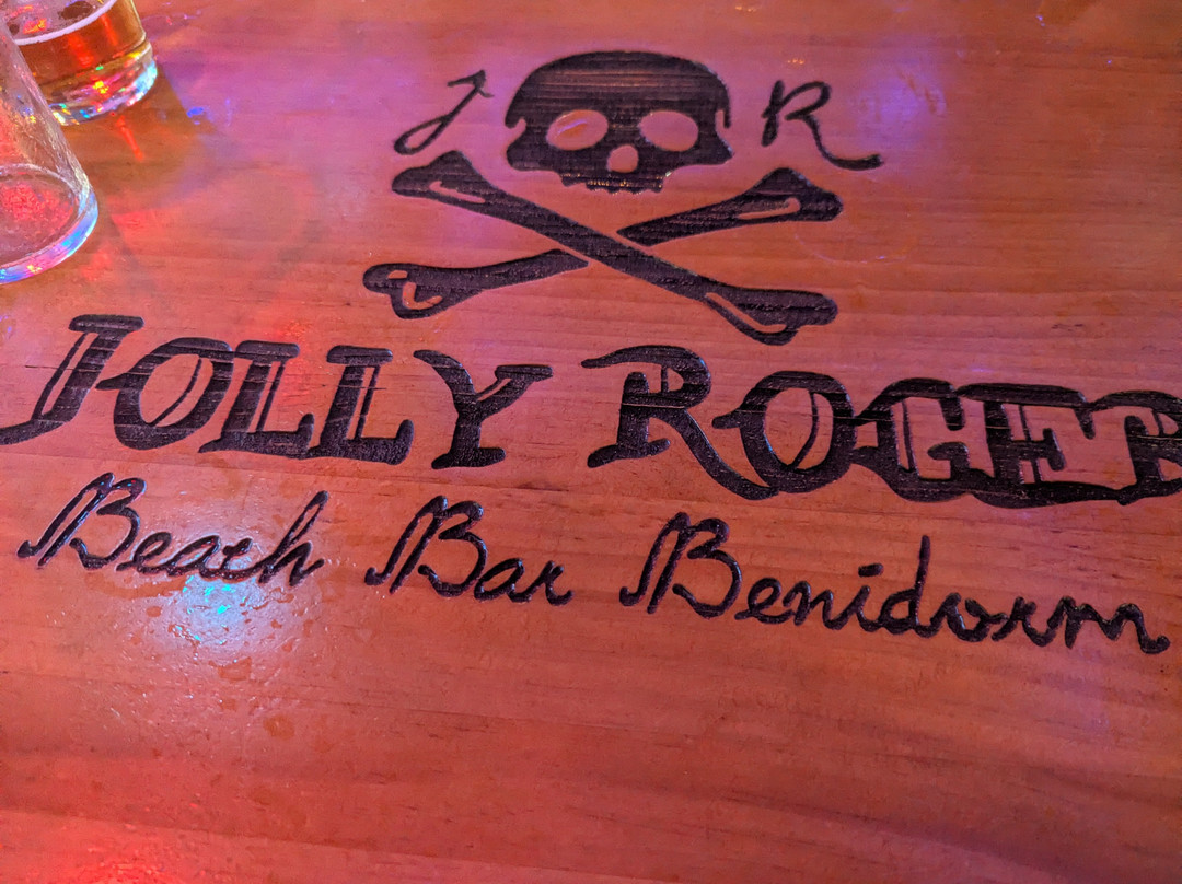 Jolly Roger Beach-bar Benidorm.