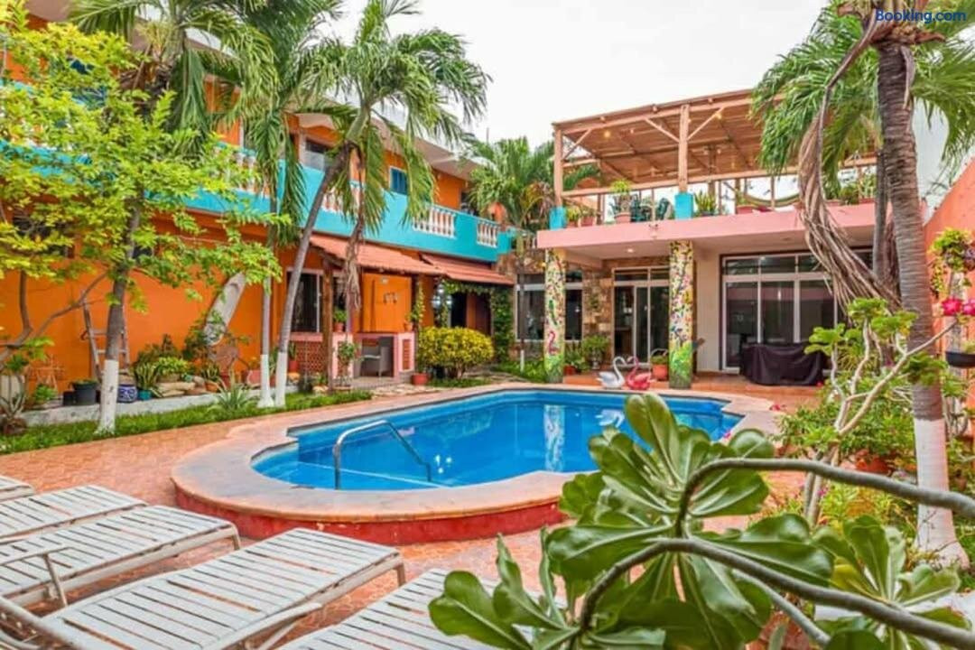 Progreso酒店住宿-Hotel Maria's Nicte Ha