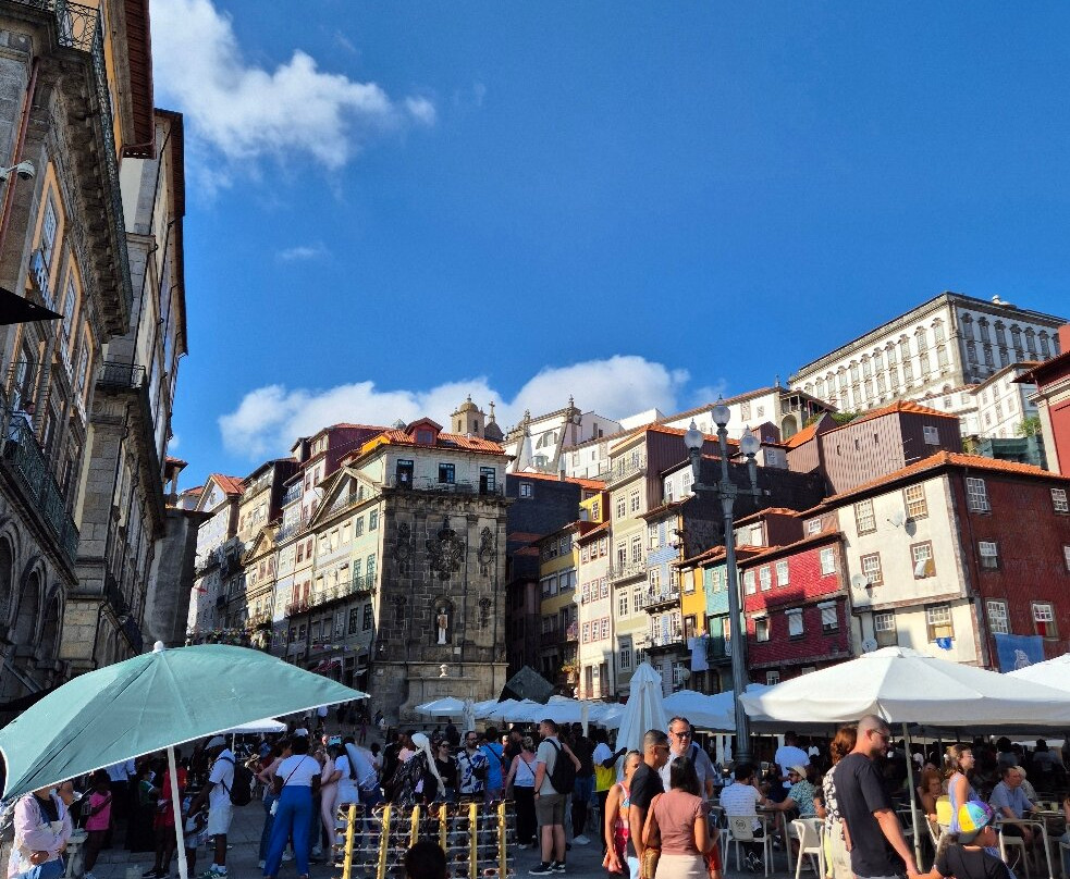 Praça Da Ribeira-波尔图必去景点