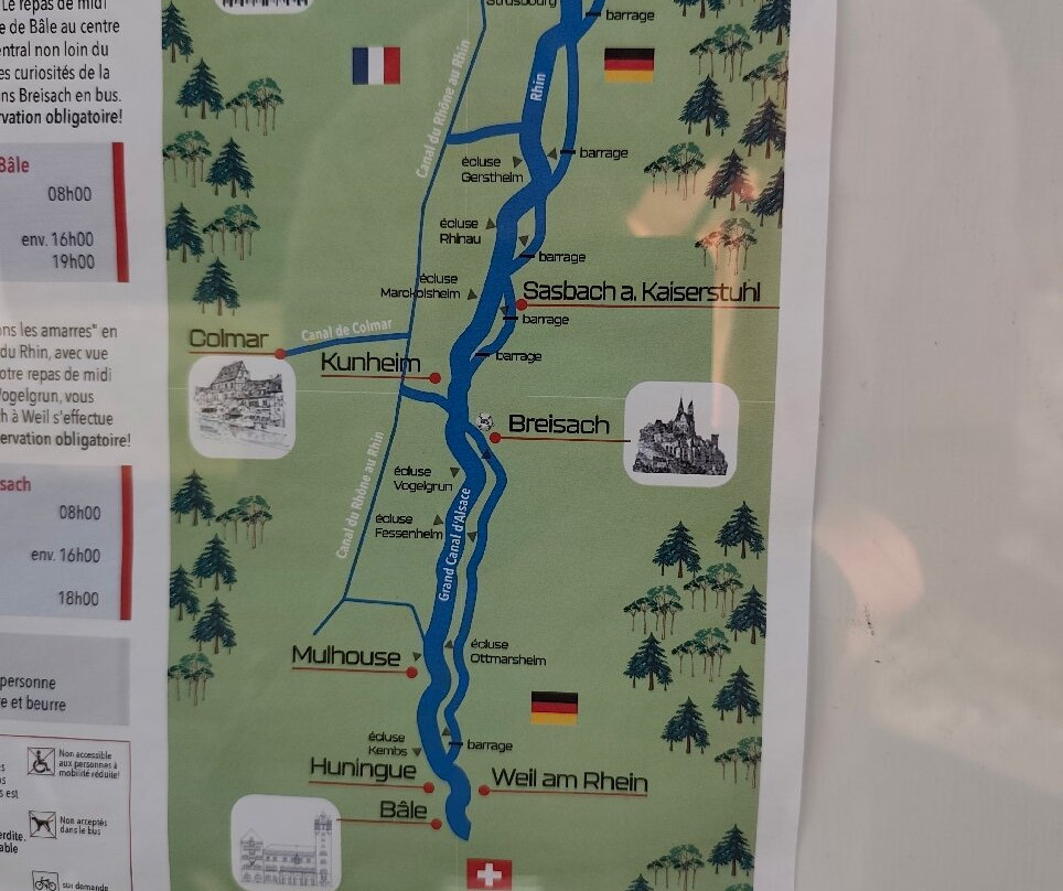 Breisacher Fahrgast Schiffahrt-Breisach am Rhein必去景点