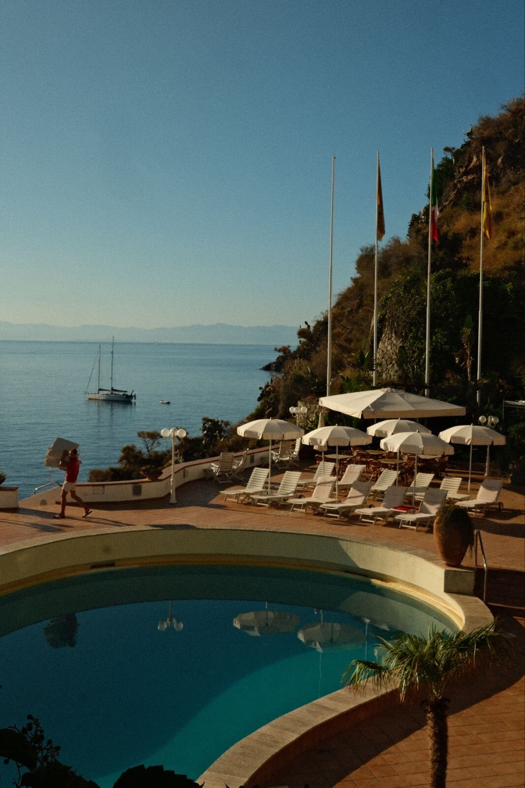 Hotel Carasco-泳池