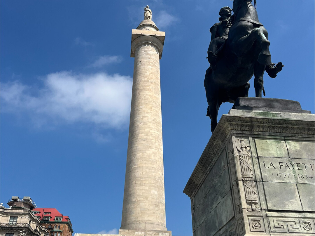 Washington Monument and Mount Vernon Place-巴尔的摩必去景点