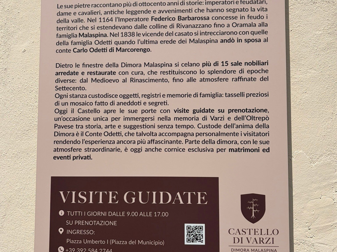 Castello Malaspina-Varzi必去景点