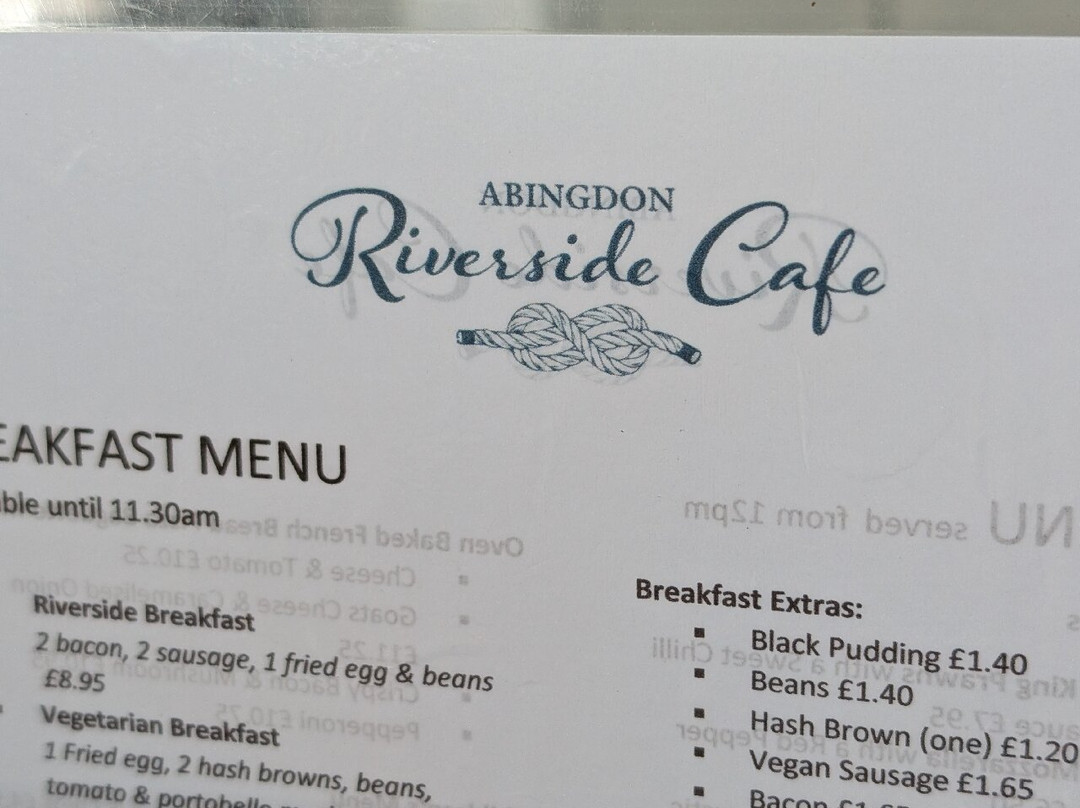 Abingdon Riverside Cafe
