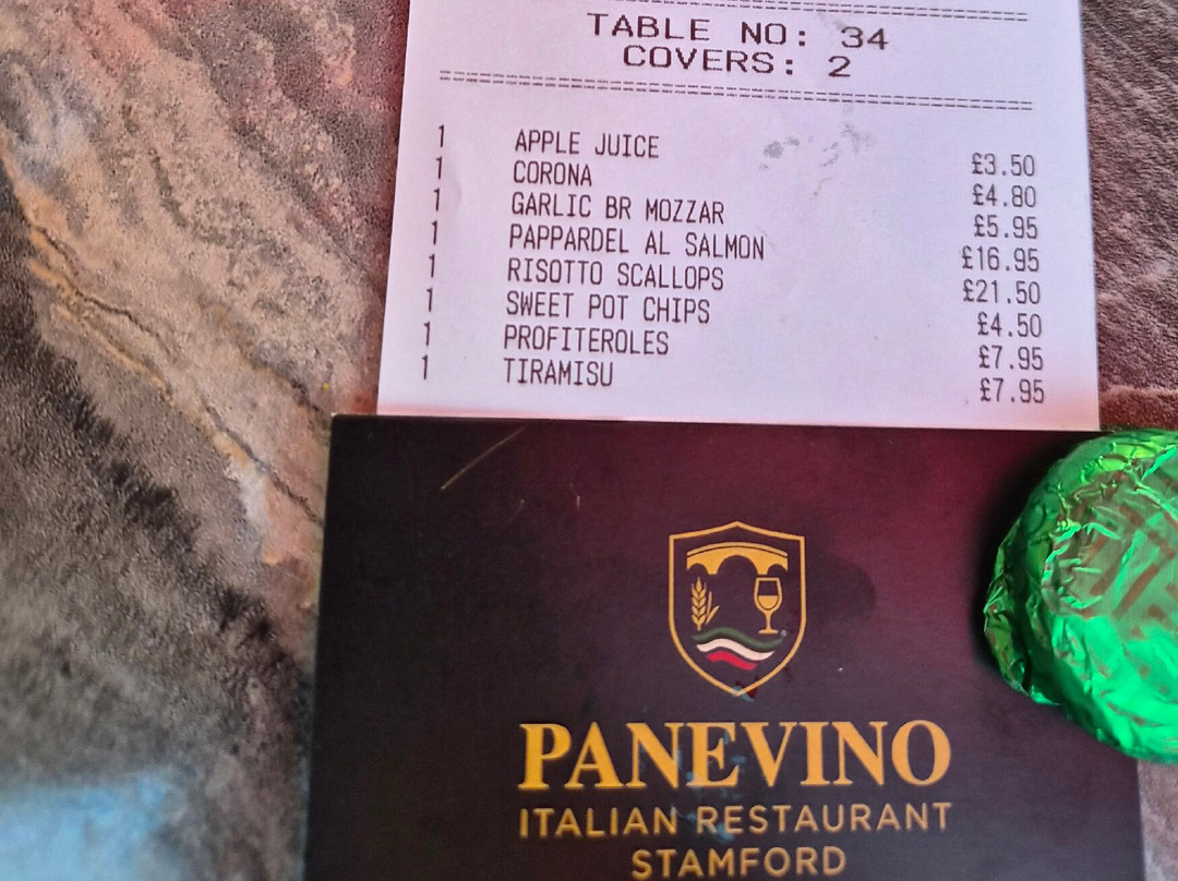 Panevino Italian Restaurant Stamford