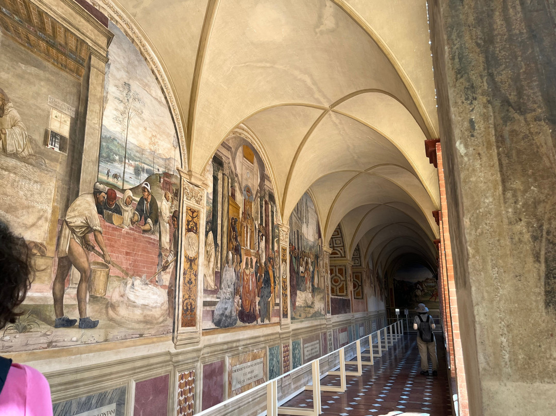 Abbazia di Monte Oliveto Maggiore-阿夏诺必去景点
