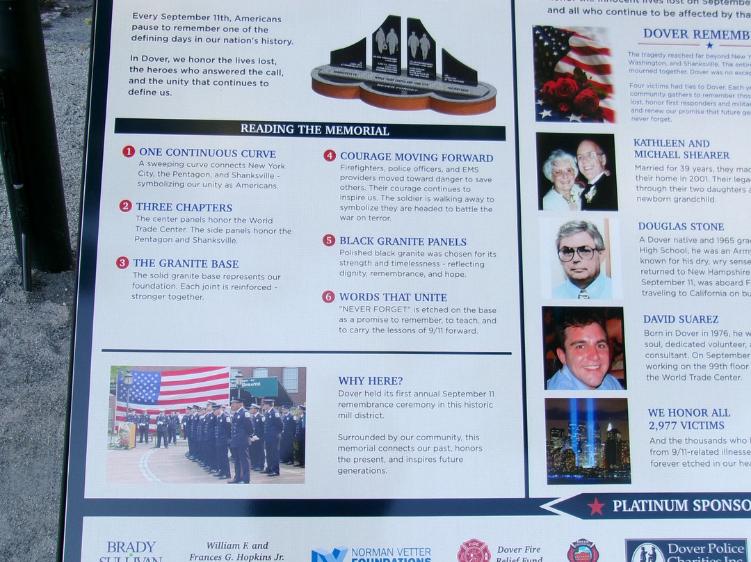 9/11 Memorial-Dover必去景点