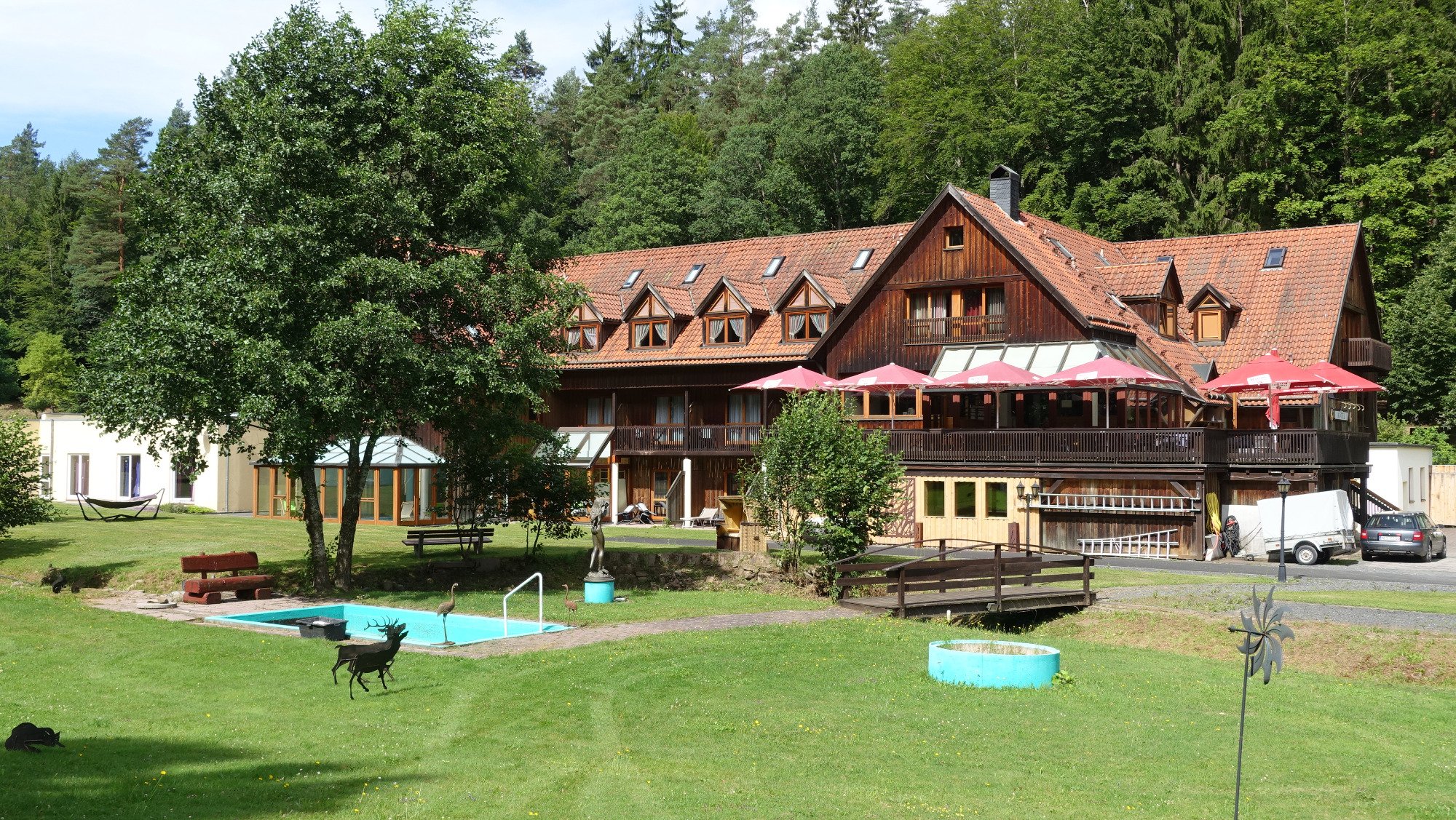 Hotel Im Krummbachtal-浴室