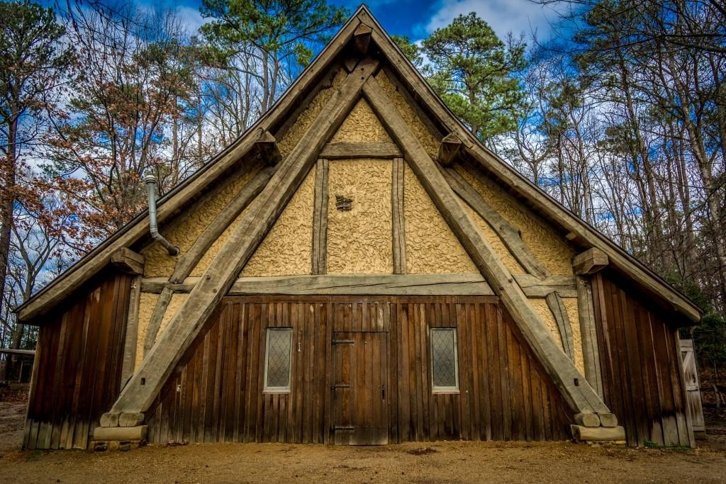 威廉斯堡旅游景点-Jamestown Glasshouse