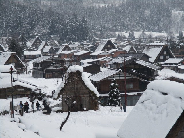 Shirakawago Viewing Platform Buna no Komichi