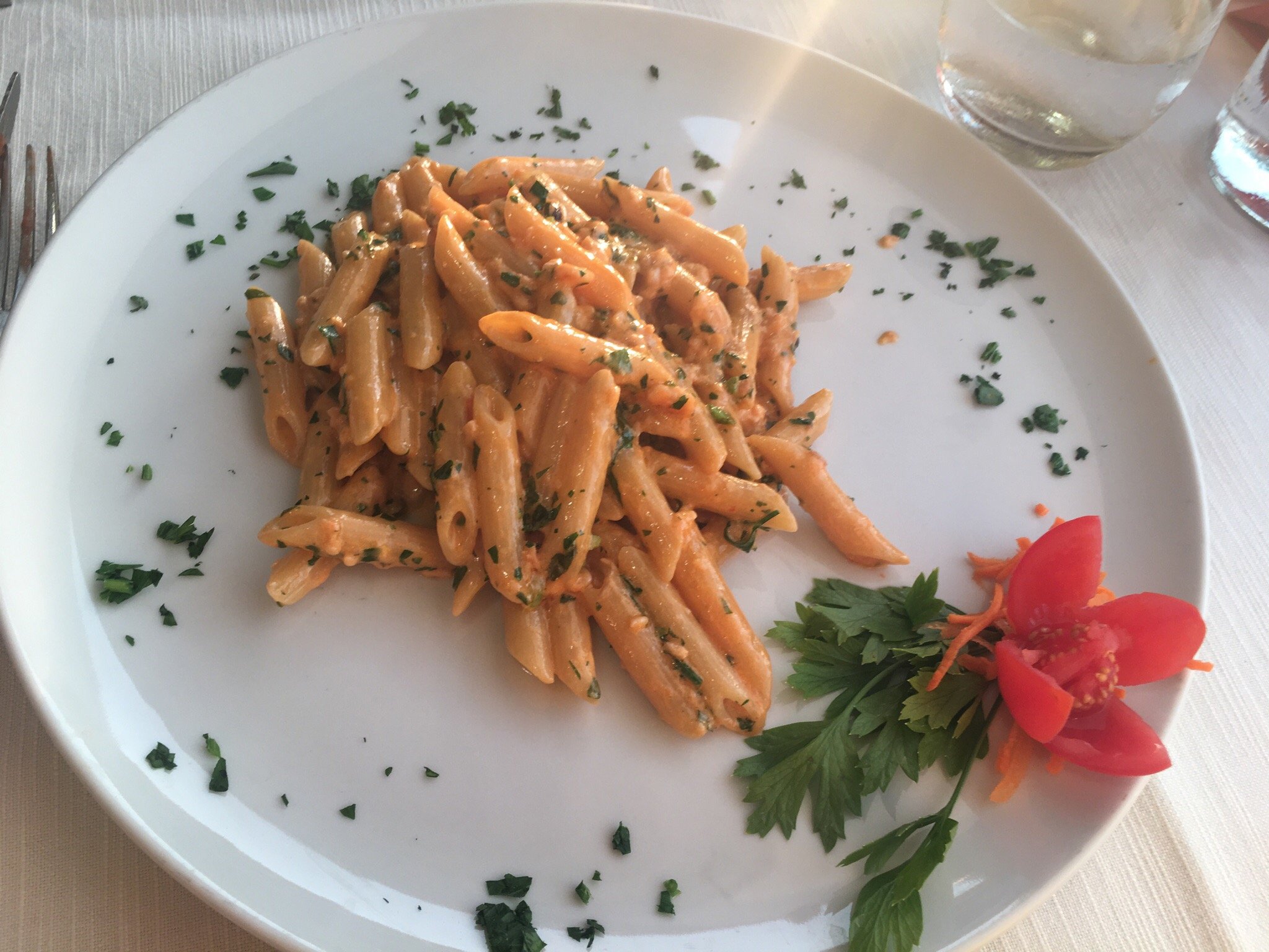 Blue Moon Fiammingo Hotel Ristorante-浴室
