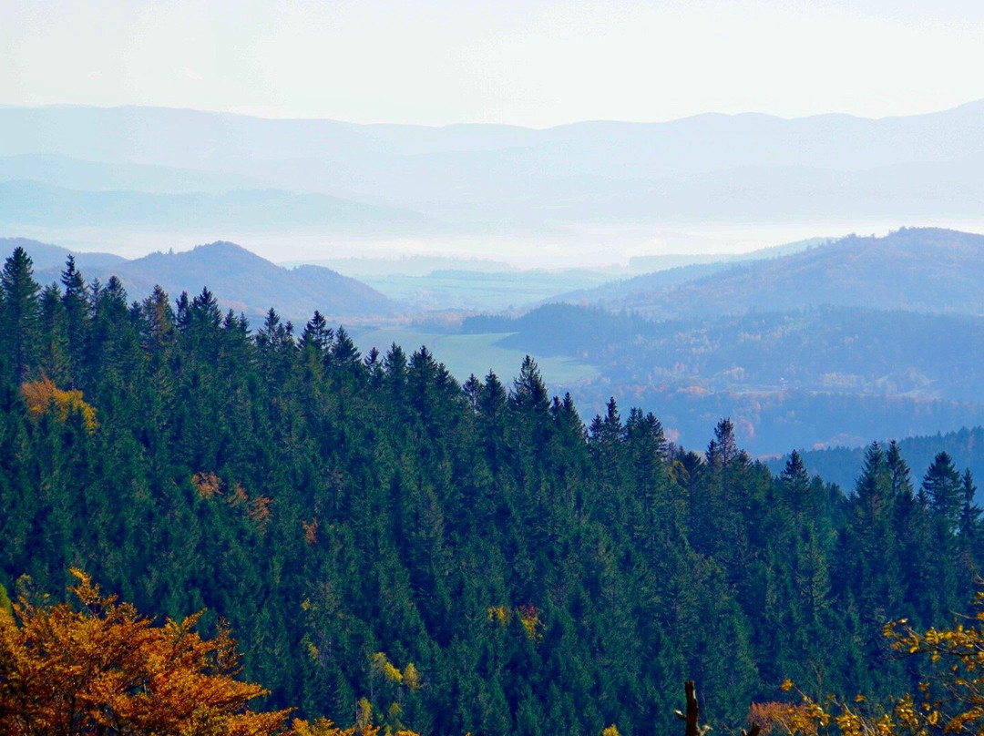 Lookout Tower at the Summit of Wielka Sowa Mountain景点图片