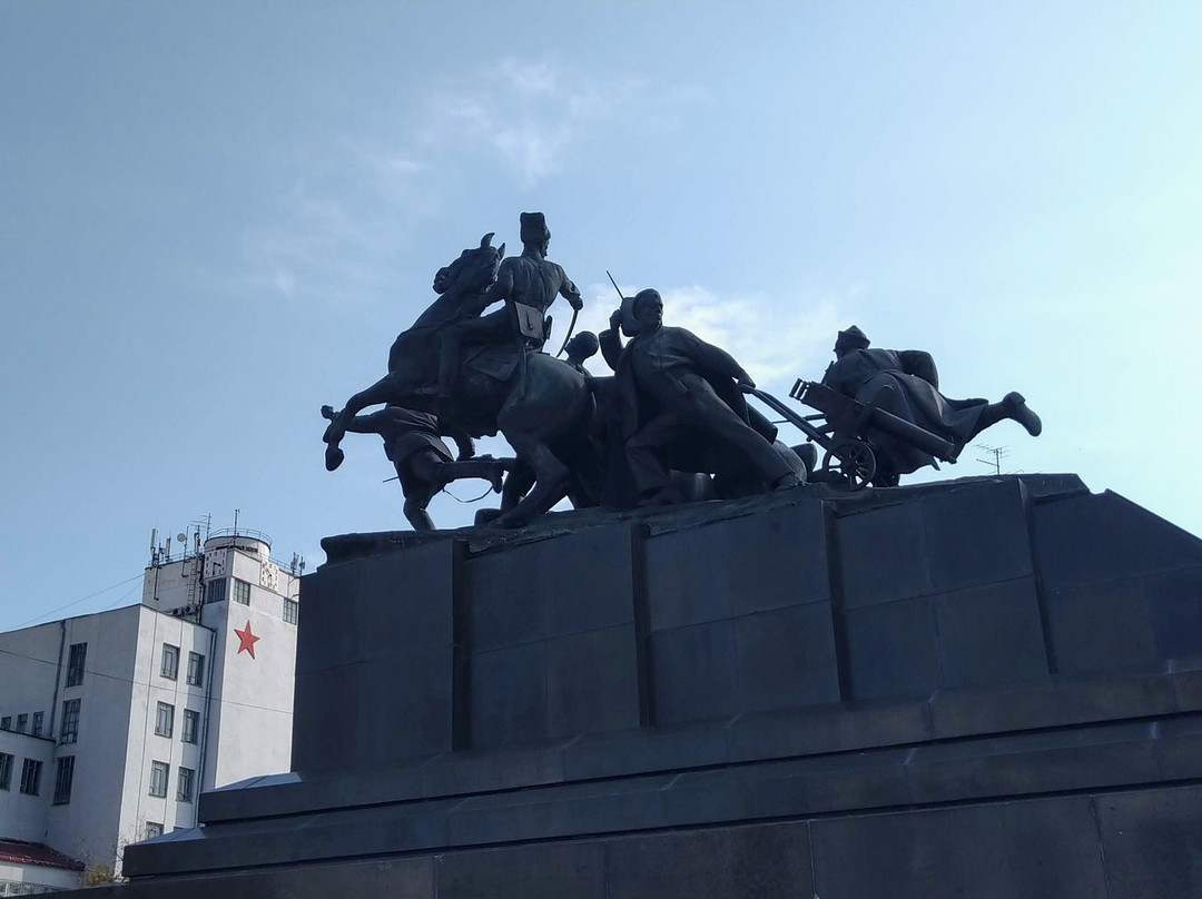 Chapaev monument景点图片