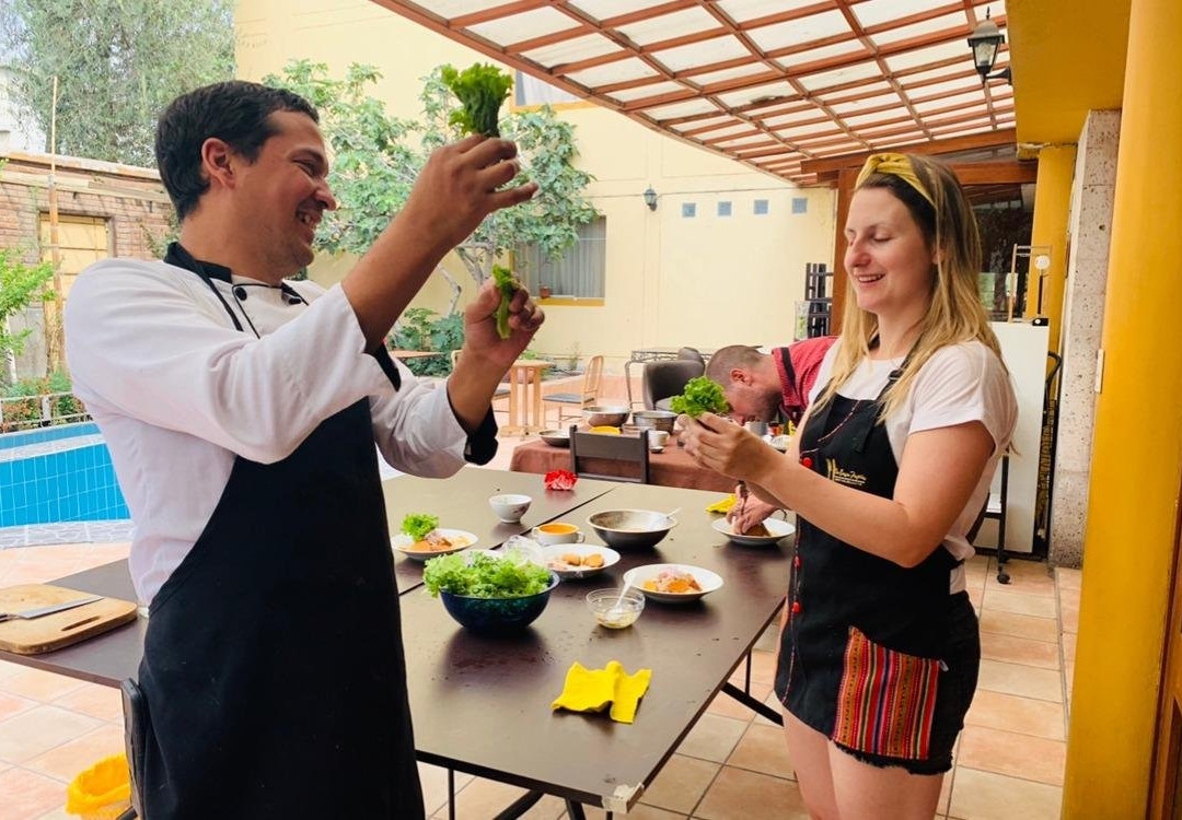 Clase de comida Peruana+PiscoSour+Paseo-阿雷基帕必去景点