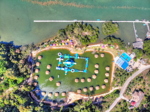 Koh Chang Floating Restaurant And Water Park-象岛必去景点