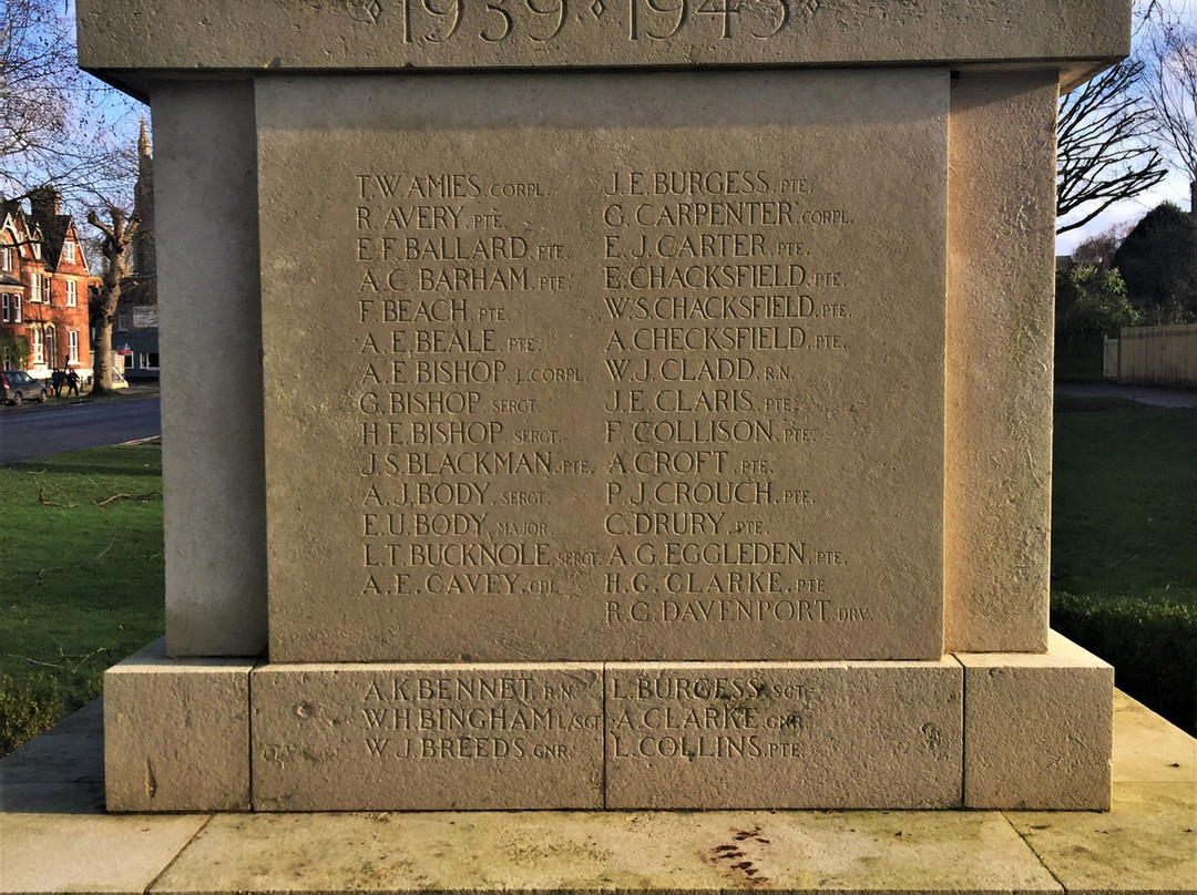 Tenterden War Memorial景点图片