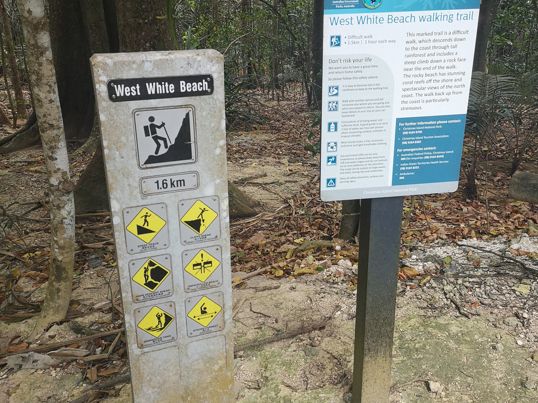 West White Beach-圣诞岛必去景点