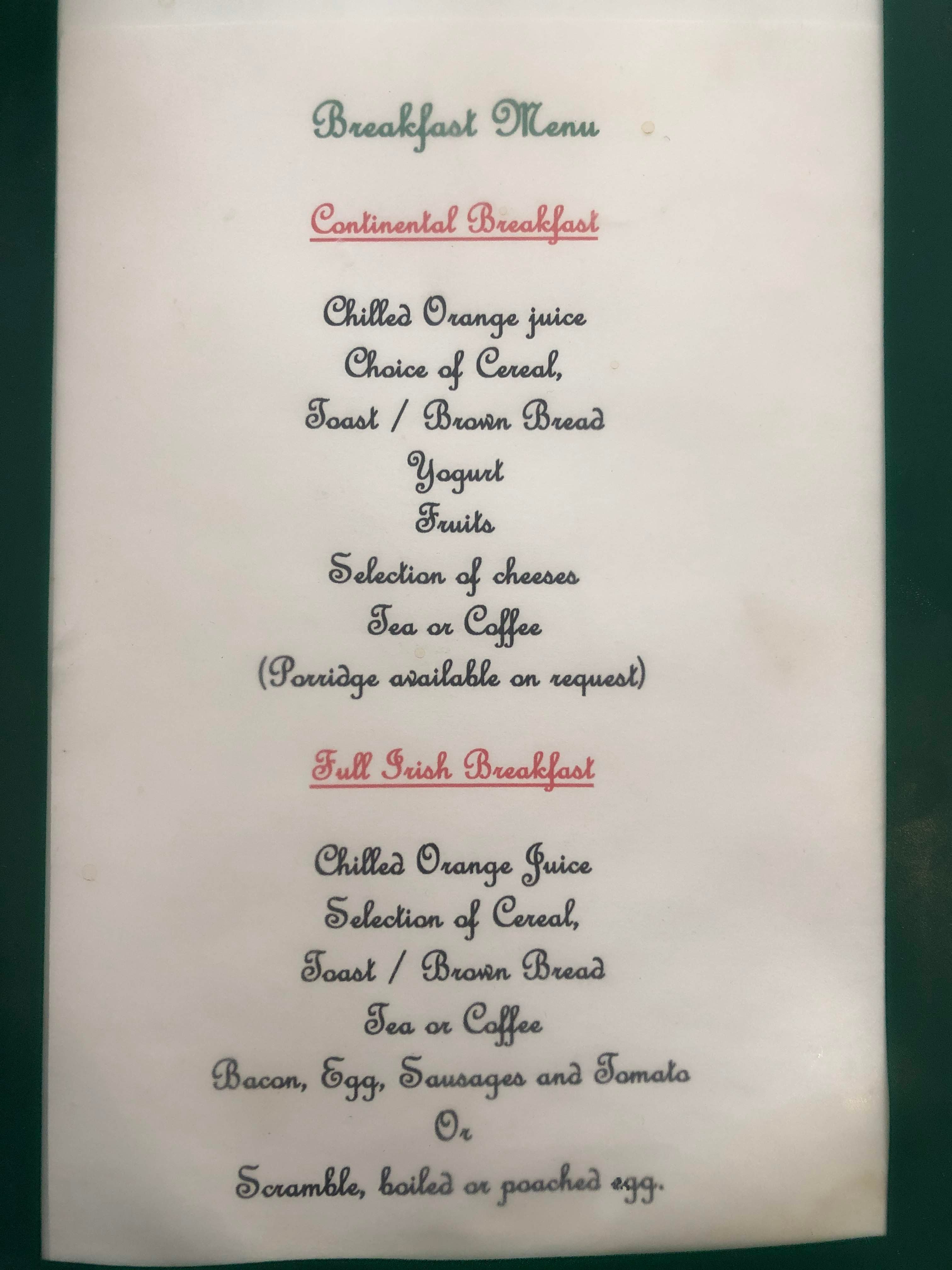Kinvara Guesthouse-餐饮