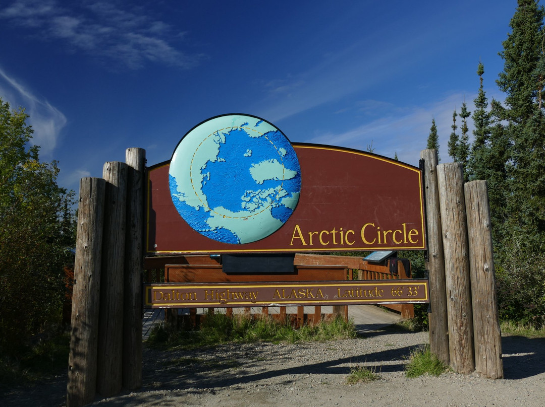 BLM Arctic Circle Monument Sign景点图片