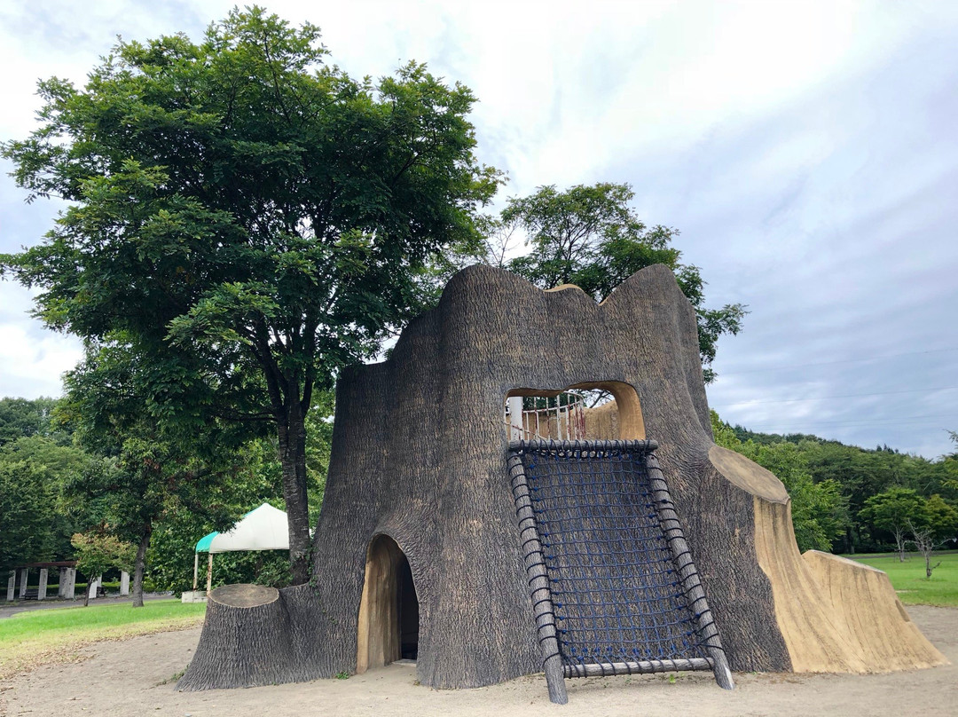Lake Gosho Park Family Land-雫石町必去景点