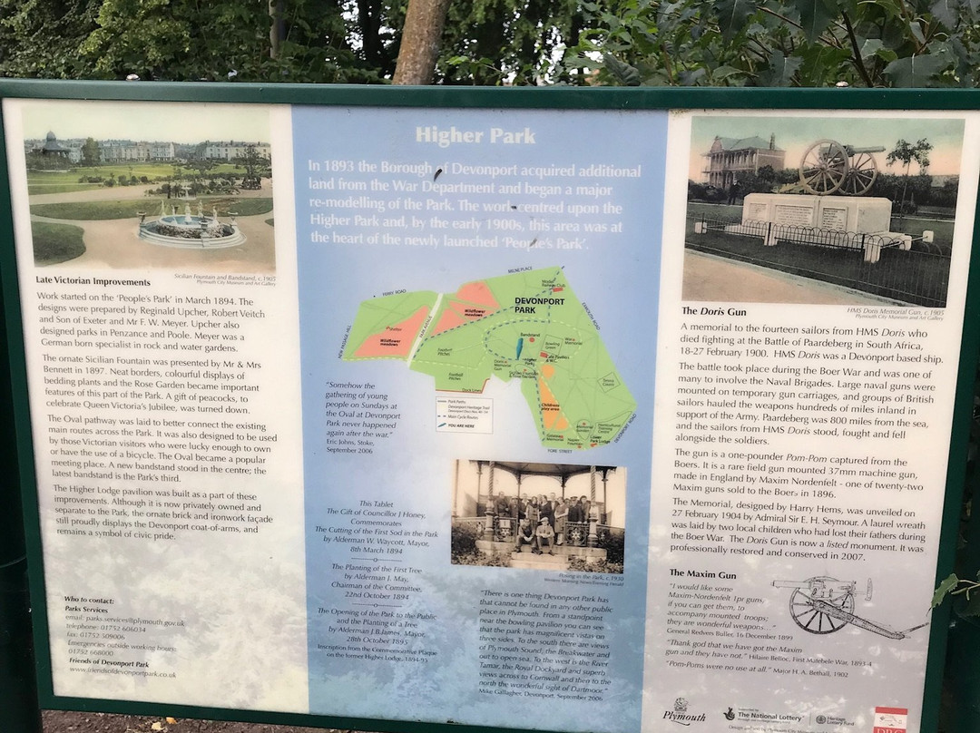 Devonport Park-普利茅斯必去景点