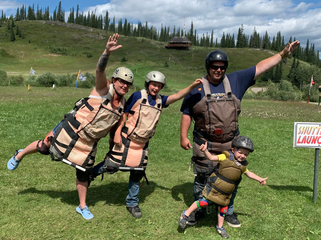 Jasper Hinton Zip Line-贾斯珀国家公园必去景点