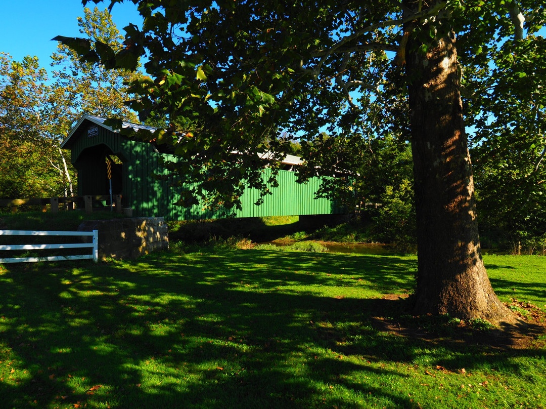 Ballard Road Covered Bridge-Xenia必去景点