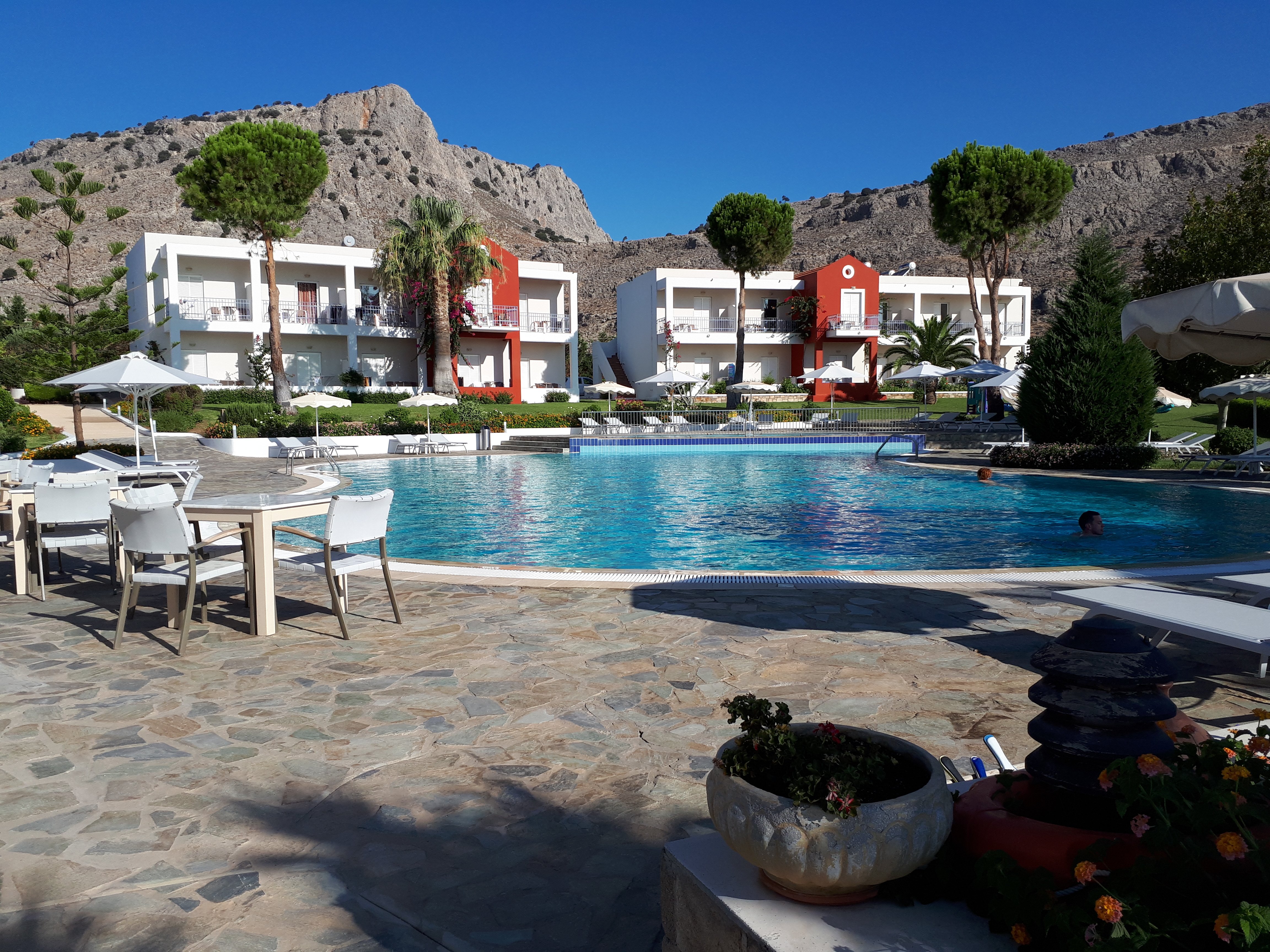 Ville Di Lindos-泳池