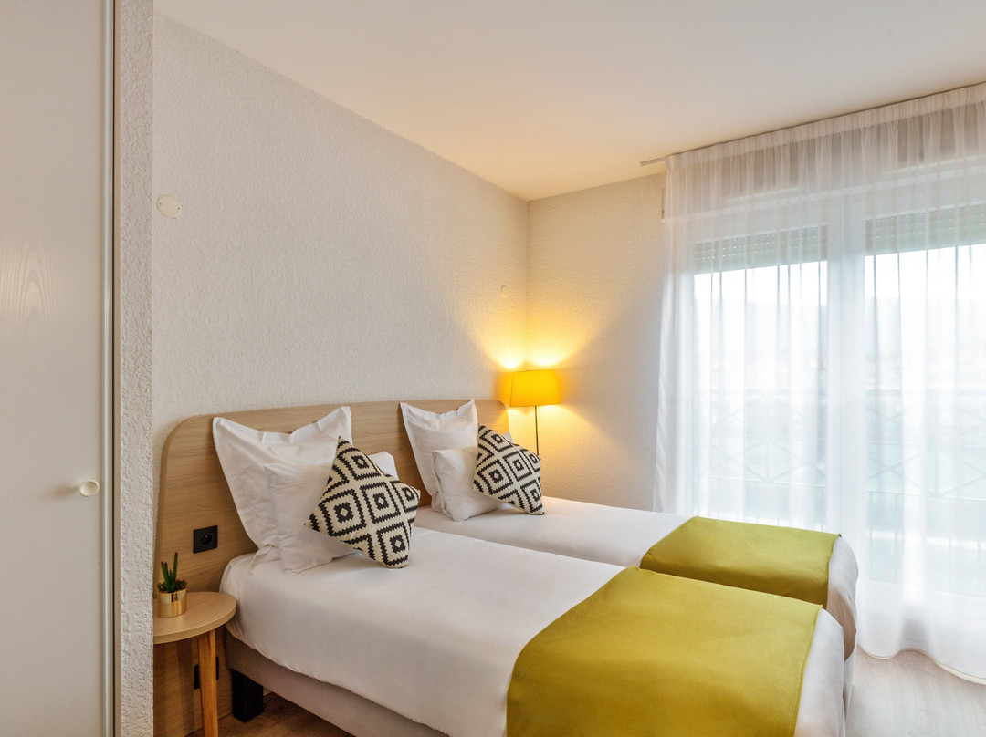 迪沃恩莱班酒店住宿-Zenitude Hôtel-Résidences Divonne Confort