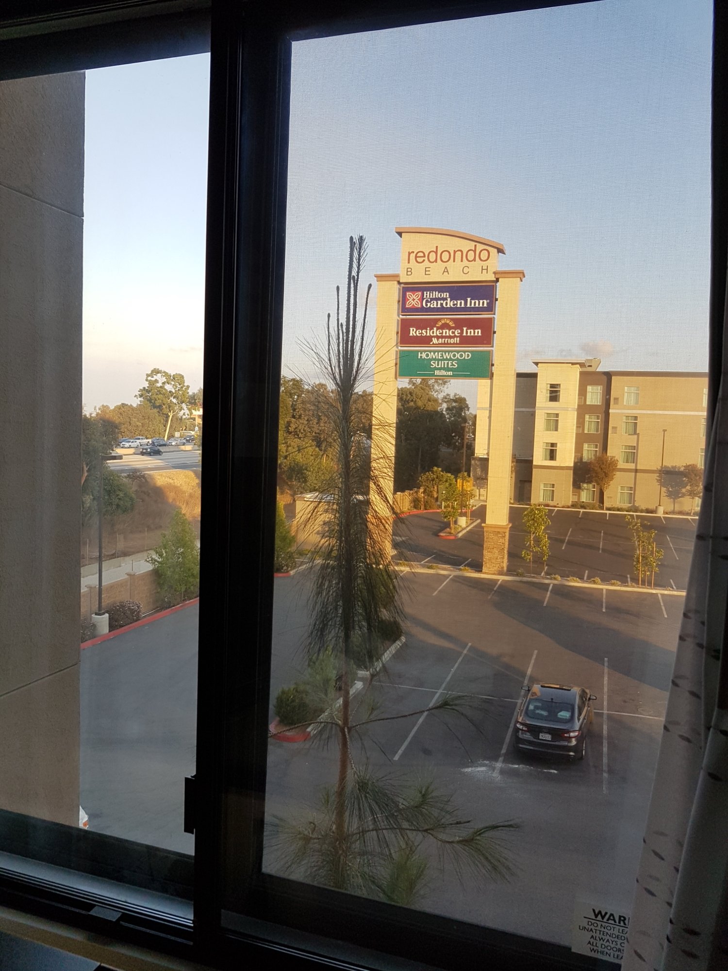 洛杉矶雷东多海滩Residence Inn 酒店-酒店景观