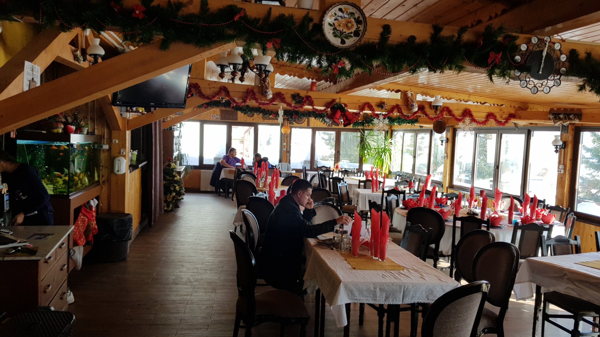 Complex Turistic Alpina-Casi-餐饮