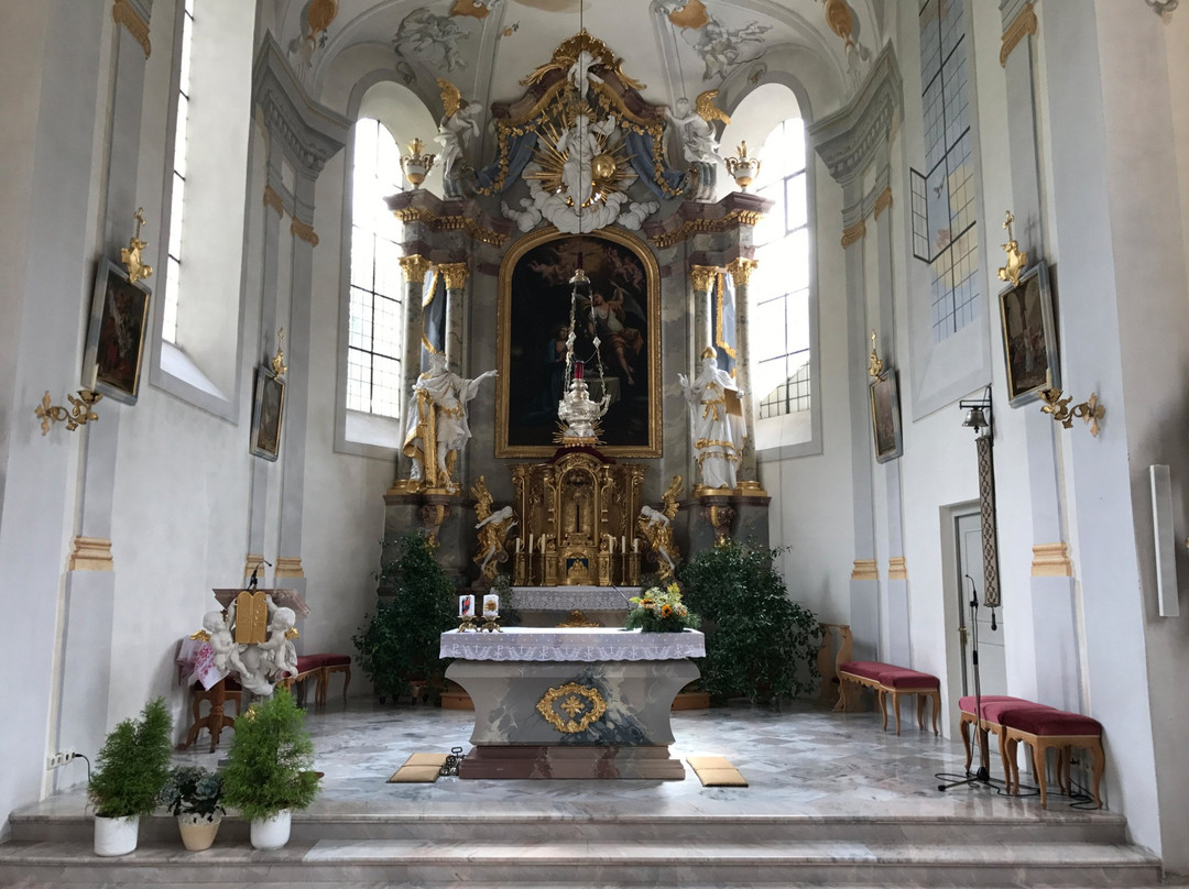 Katholische Pfarrkirche St. Oswald in Steeg景点图片