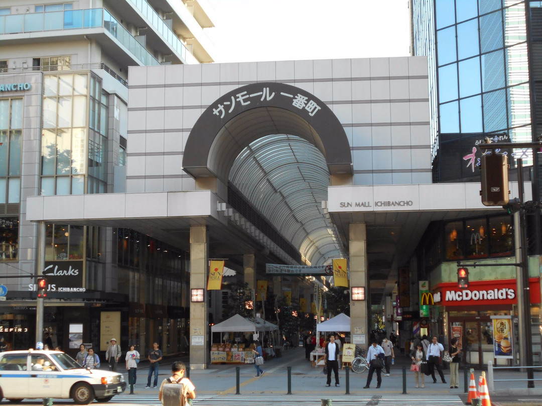 一番町Sunmall购物中心-仙台市必去景点