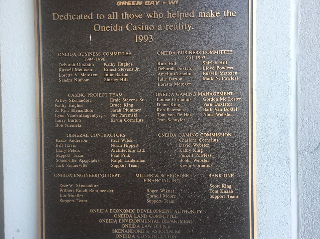 Oneida Casino-格林贝必去景点