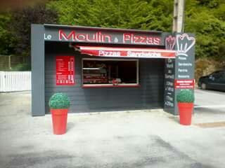 Treglonou餐馆和美食-Le Moulin à Pizzas